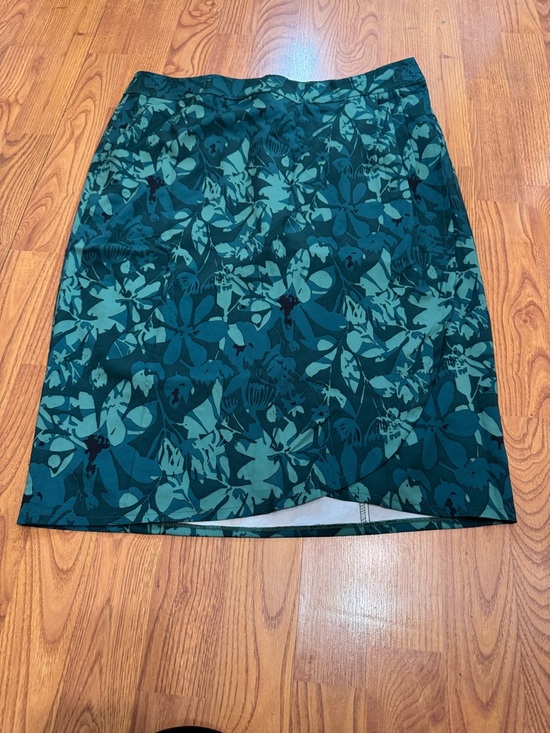 Rip Skirt Hawaii Dresses & Skirts - Rip Skirt Teal Floral Pencil Skirt